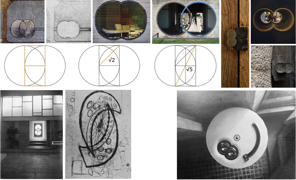 Image 10: Google images -Scarpa’s use of the vesica piscis form throughout several of his projects.